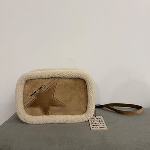 Golden Goose Star Bag with Shearling